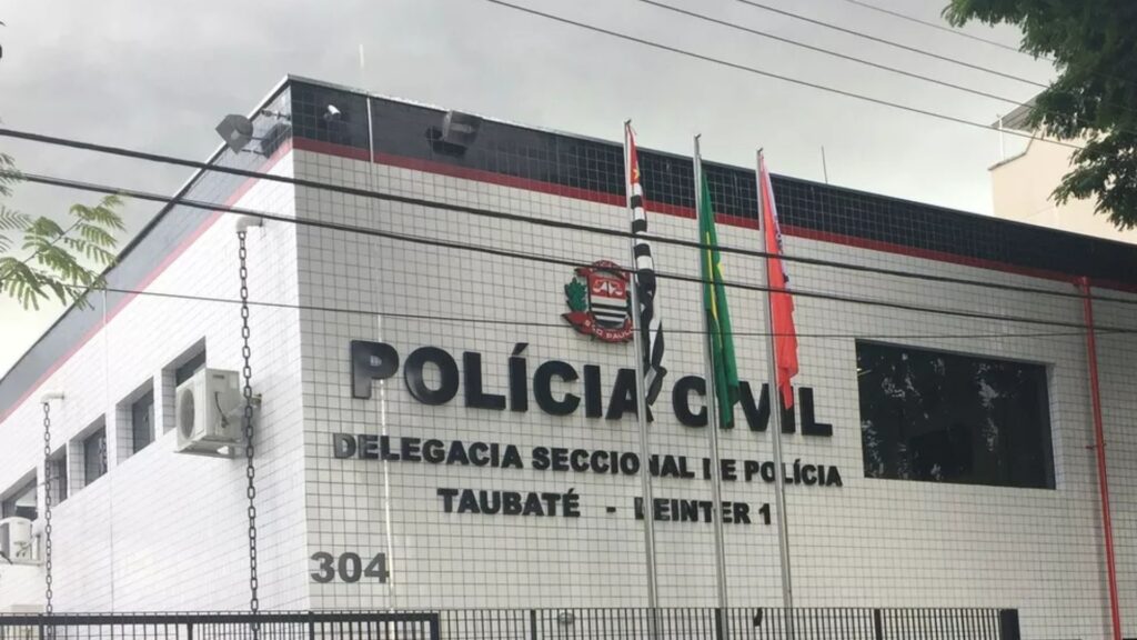 Homem é morto a tiros e facadas no Belém em Taubaté; polícia prende suspeito e investiga latrocínio delegacia seccional pc