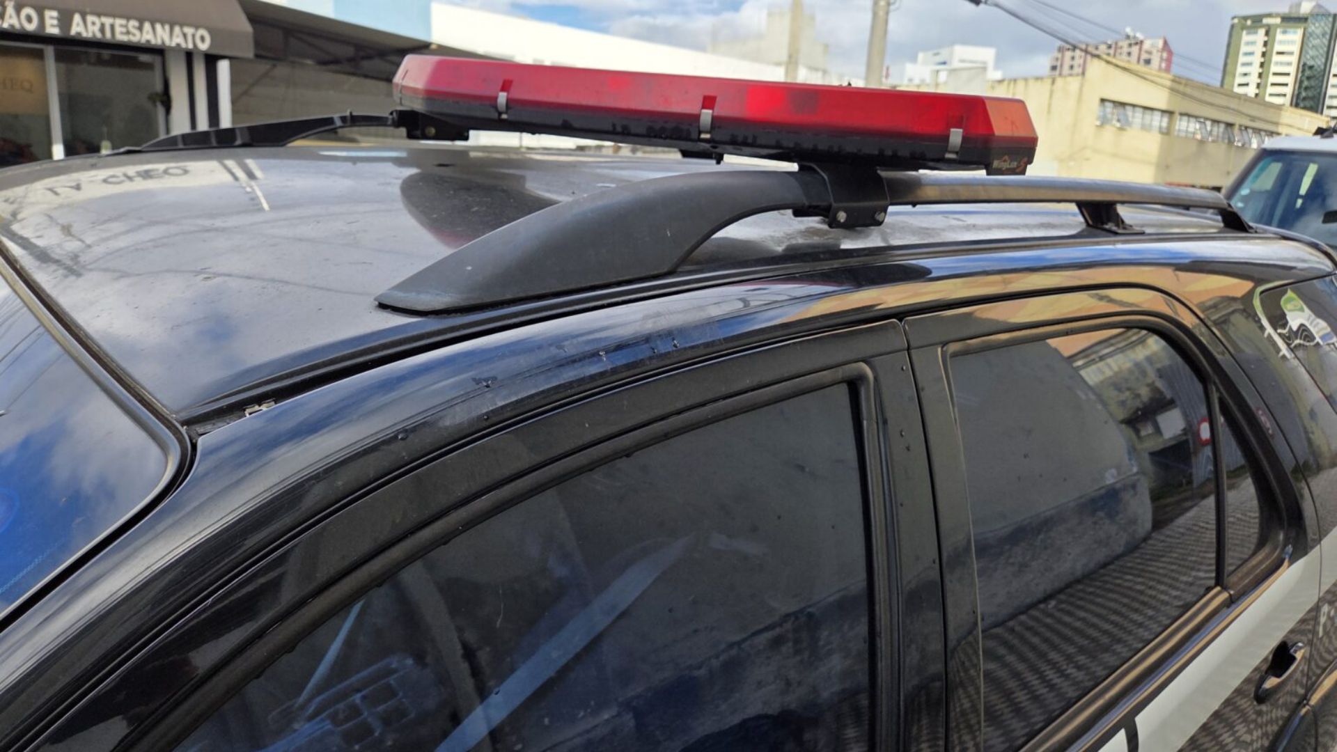 Foto de Sirene de viatura da polícia