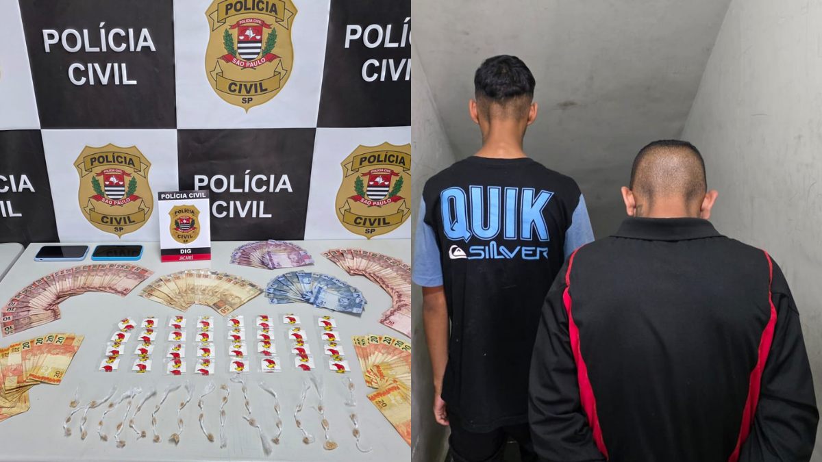 dig de jacarei prende suspeitos por tentativa de homicídio e traficante local