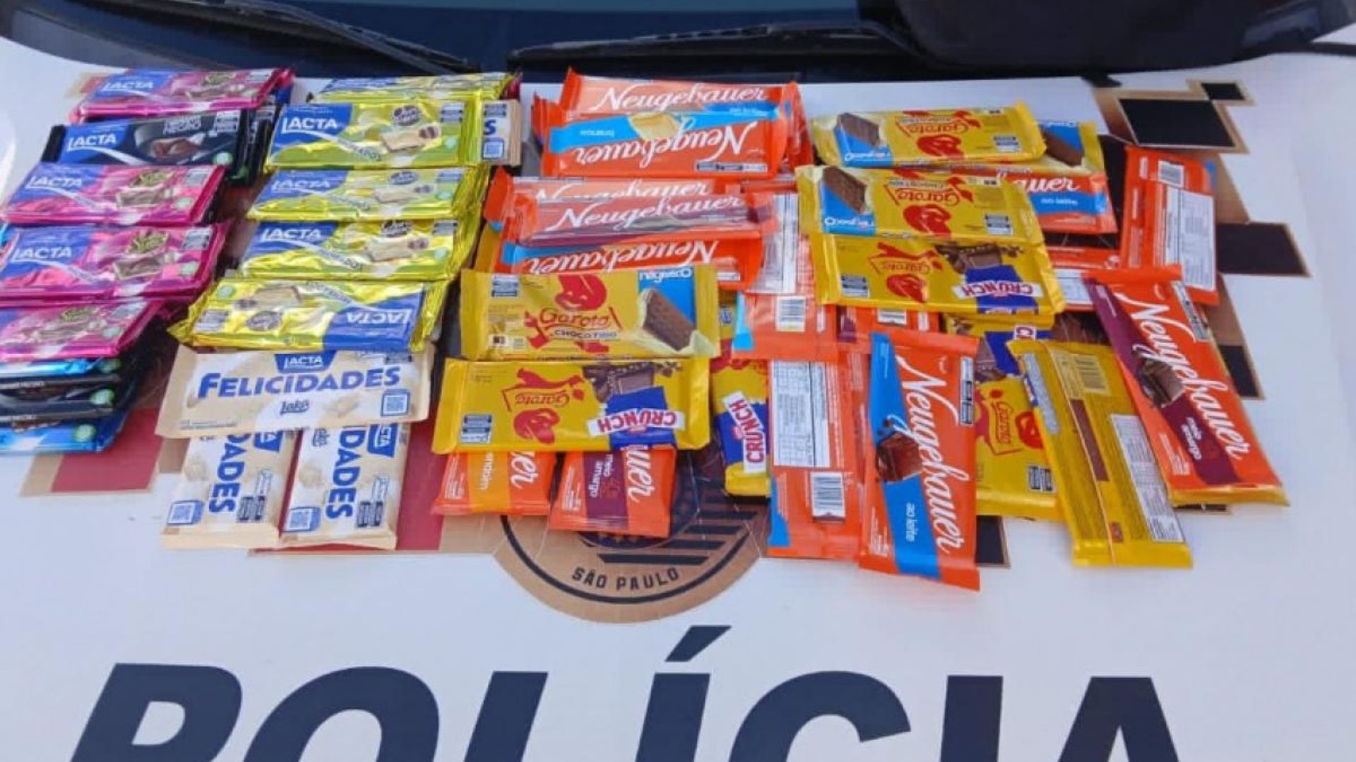 furto de chocolates em caçapava