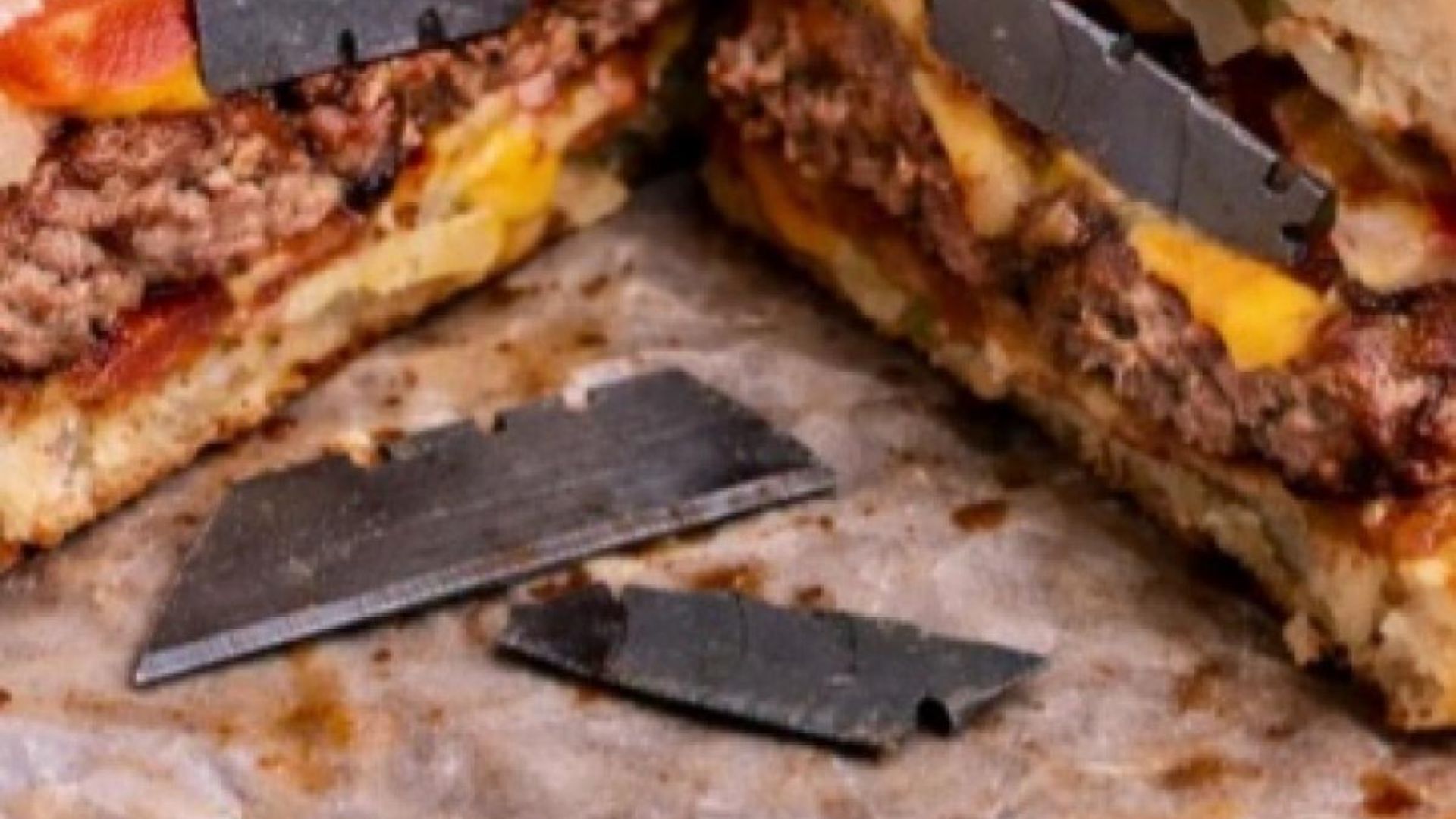 Lâminas em lanche em Guaratinguetá