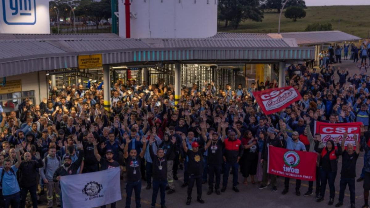 aviso de greve é encerrado na GM General Motors São José dos Campos