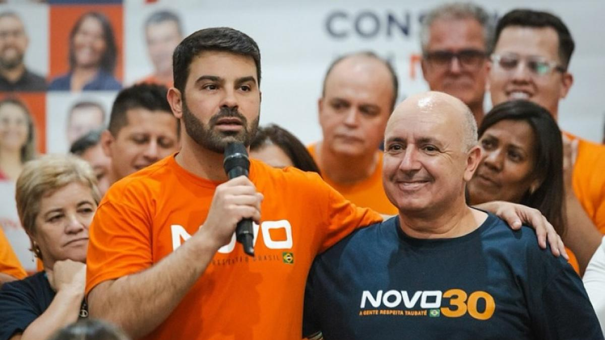Prefeito Sérgio Victor e Vice Coronel Oliveira Neto