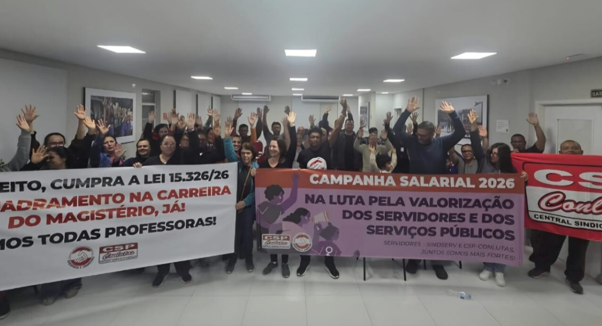 campanha salarial do servidor de caçapava