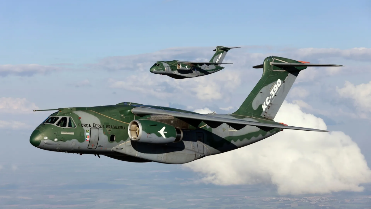 kc390 da embraer, cargueiro militar