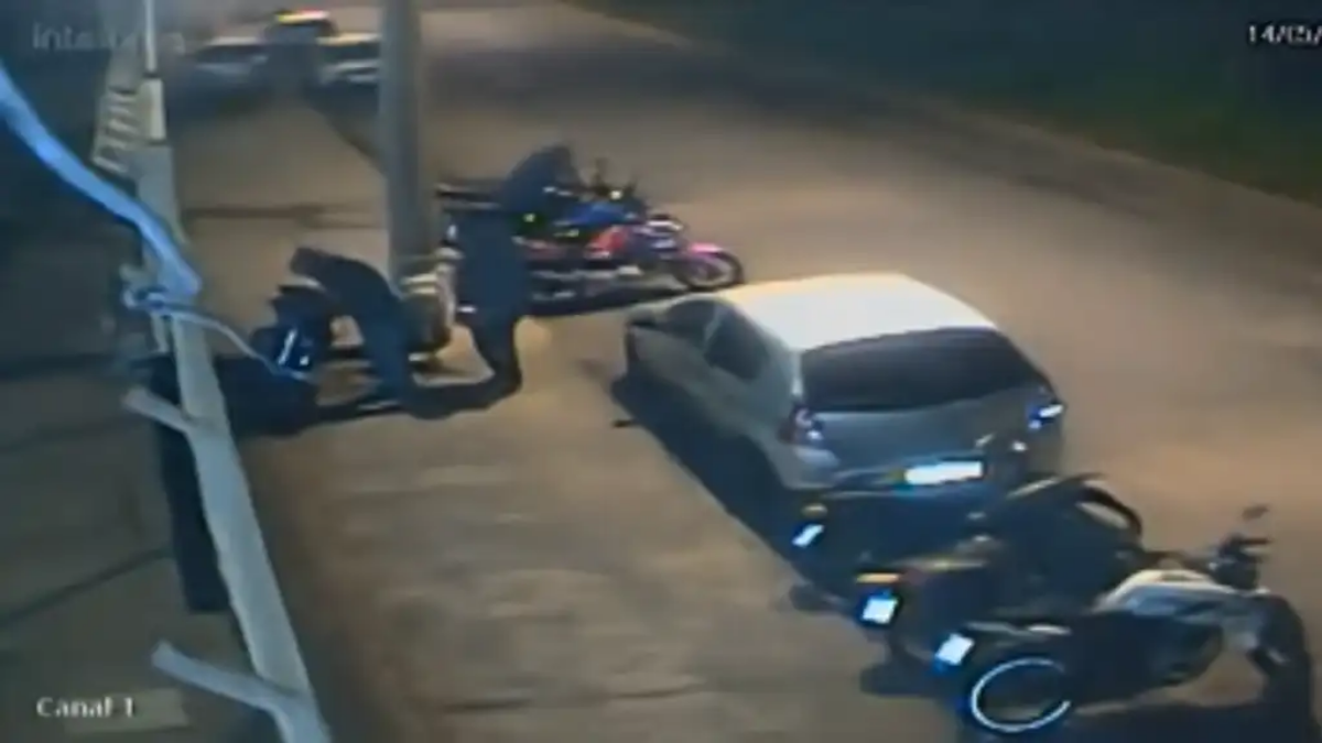 roubo de 3 motos em pinda