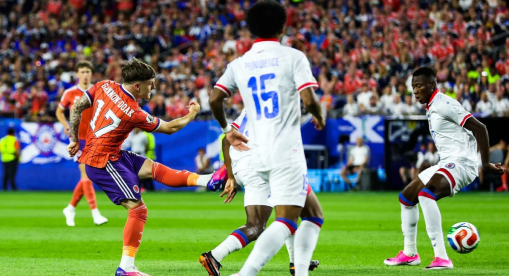 Haiti x Escócia na Copa do Mundo • (Photo by Craig Williamson/SNS Group via Getty Images)