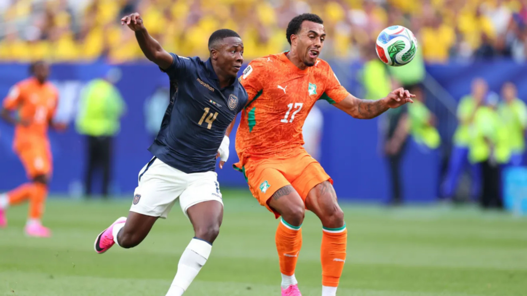Costa do Marfim x Equador, pela primeira rodada da Copa do Mundo • Marc Atkins/Getty Images