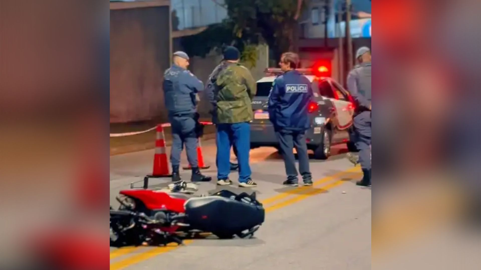 acidente de moto em sjc