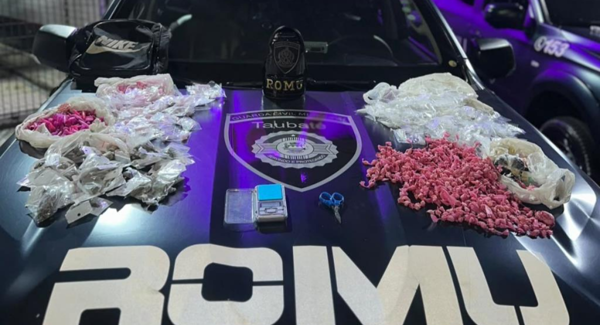 apreensão de drogas pela romu taubaté