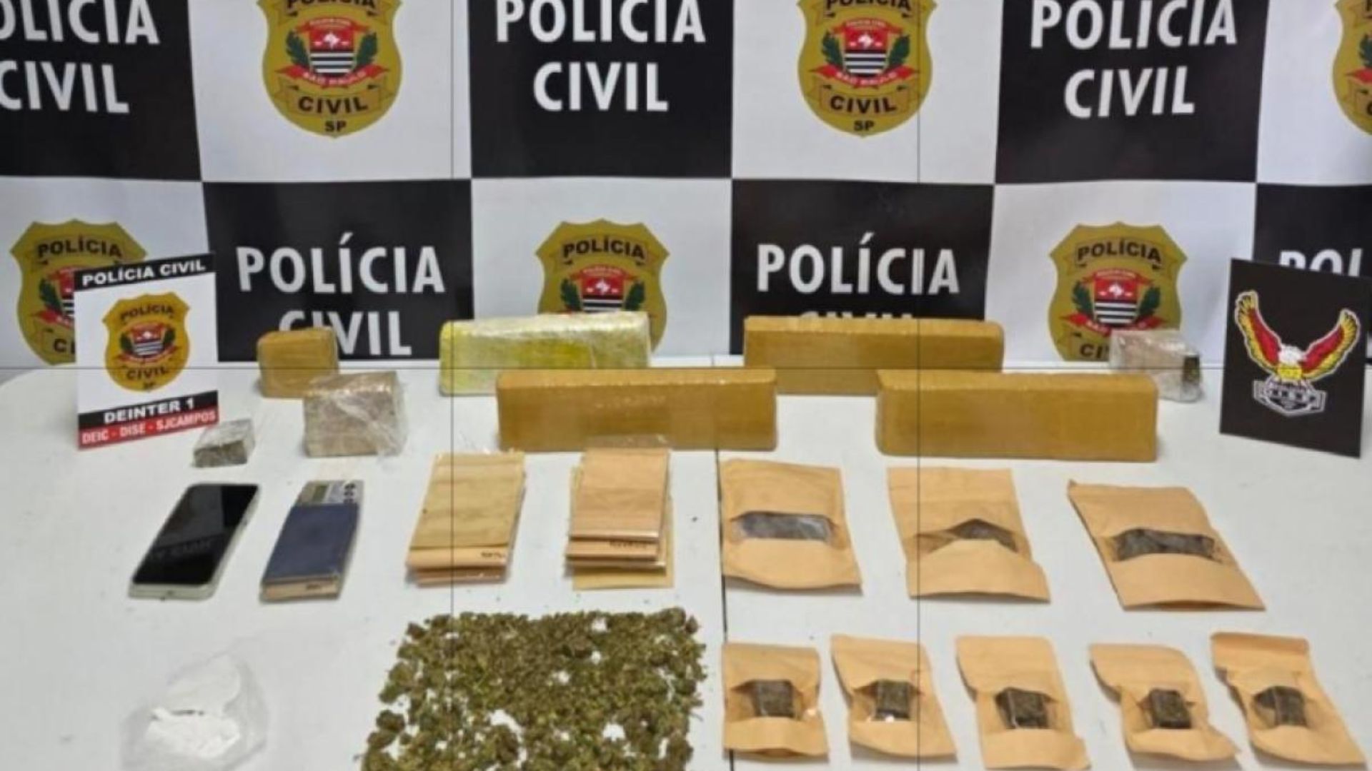 apreensão do deic de 5kg de maconha