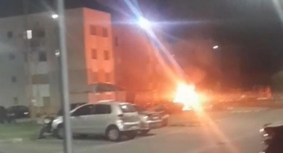 fogo em condominio de taubaté