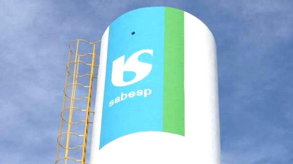 Sabesp interrompe fornecimento de água para obras de modernização em SJC sabesp torre de agua