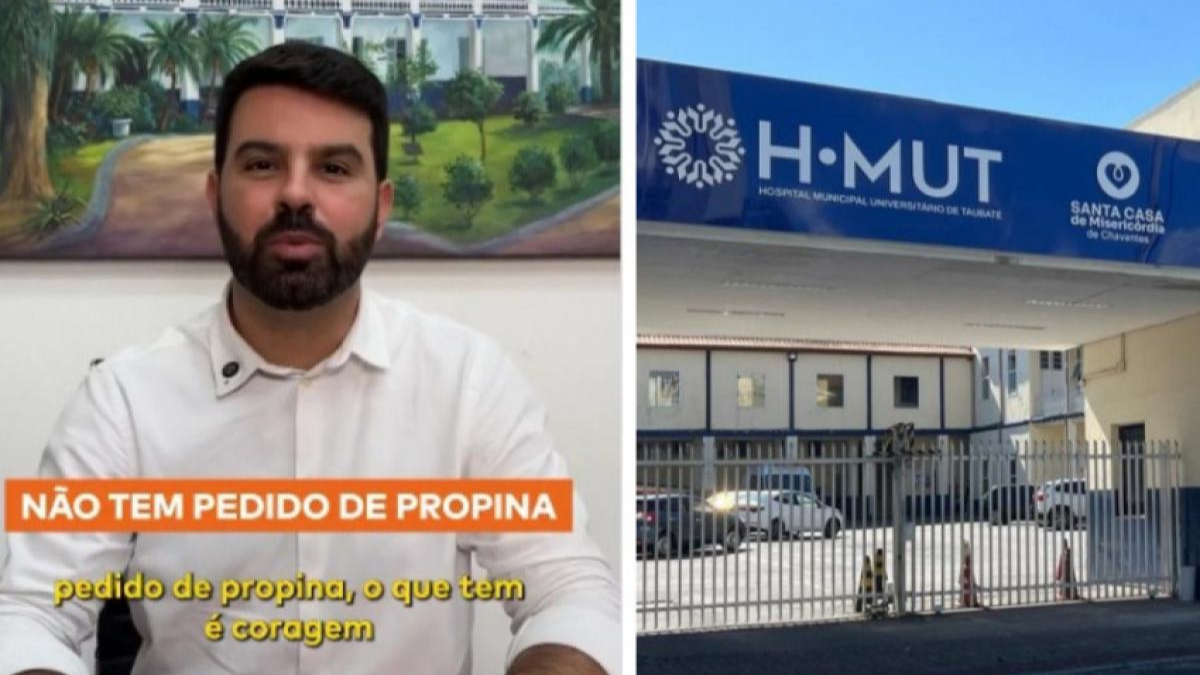 Prefeito Sérgio Victor rebate denúncia de propina protocolada na Câmara de Taubaté sobre contrato do HMUT sergio victor hmut propina
