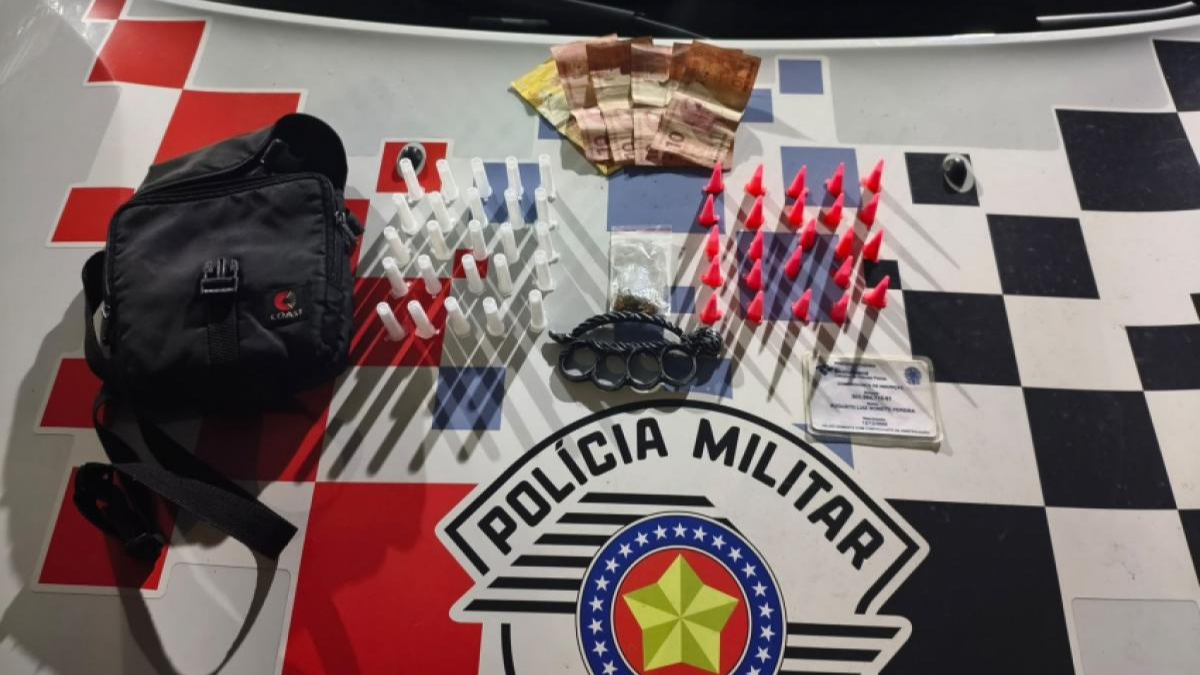prisão por tráfico na zona leste de sjc