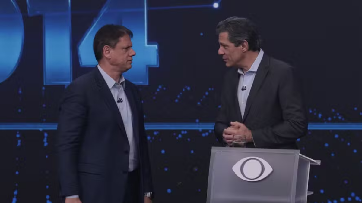 tarcisio e haddad debate band 2026