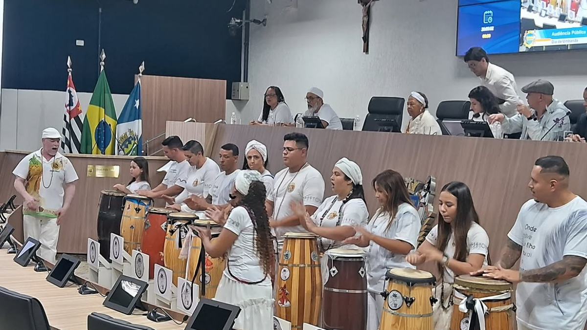 Câmara de Taubaté aprova em primeira votação inclusão do Dia da Umbanda no calendário municipal umbanda taubaté