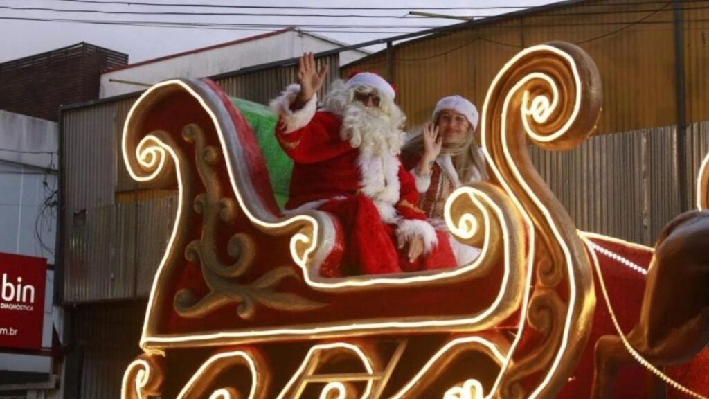 Papai Noel - Centro Taubaté - Natal Iluminado