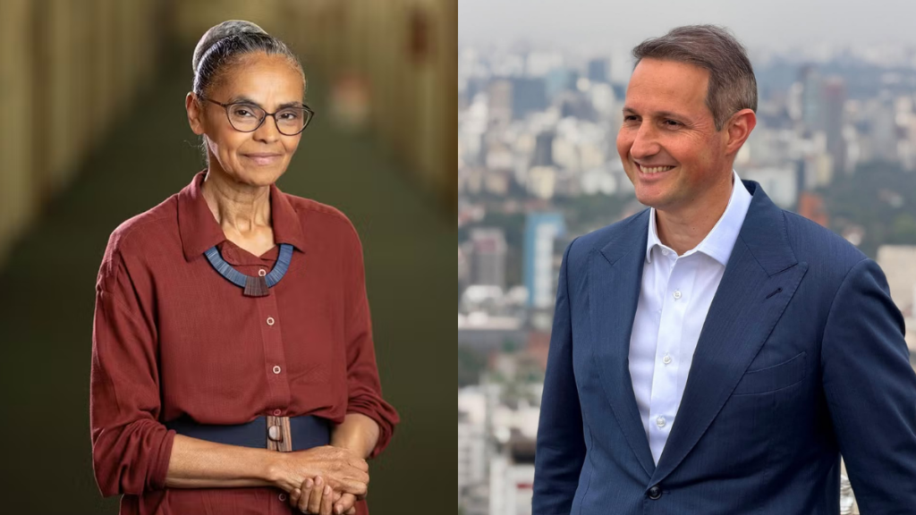 derrite e marina silva