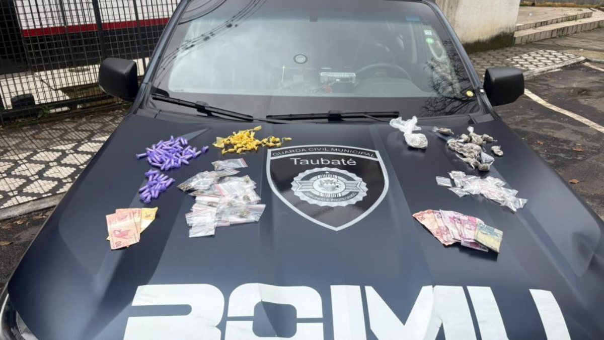 gcm romu, camera do cgi ajuda a apreender jovens com drogas em taubaté