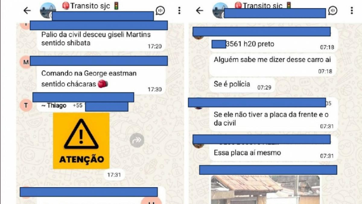 Polícia Civil desarticula esquema no WhatsApp que monitorava viaturas em São José operação nexus estrutura de monitoramento de viaturas em sjc