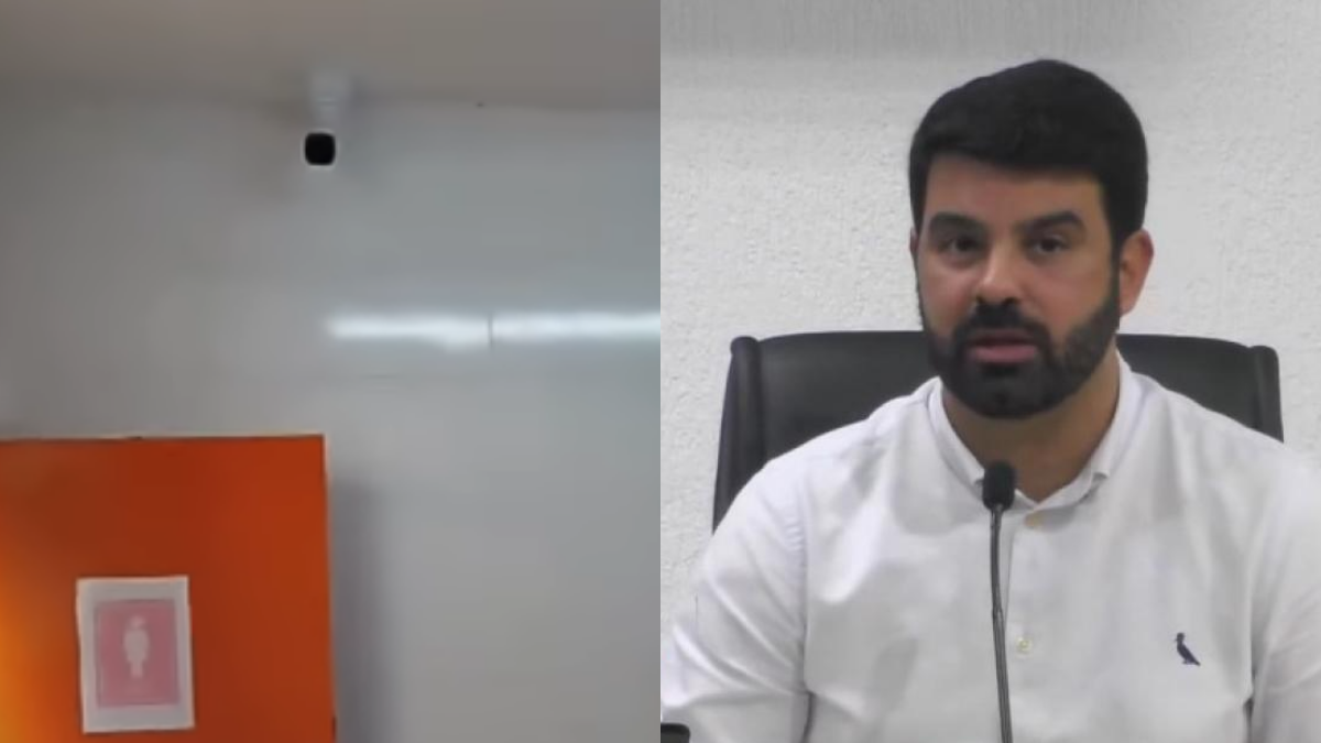 Sérgio Victor defende uso de câmeras em áreas comuns de banheiros escolares em Taubaté sérgio defende instalação de câmeras de segurança em banheiros de escolas municipais