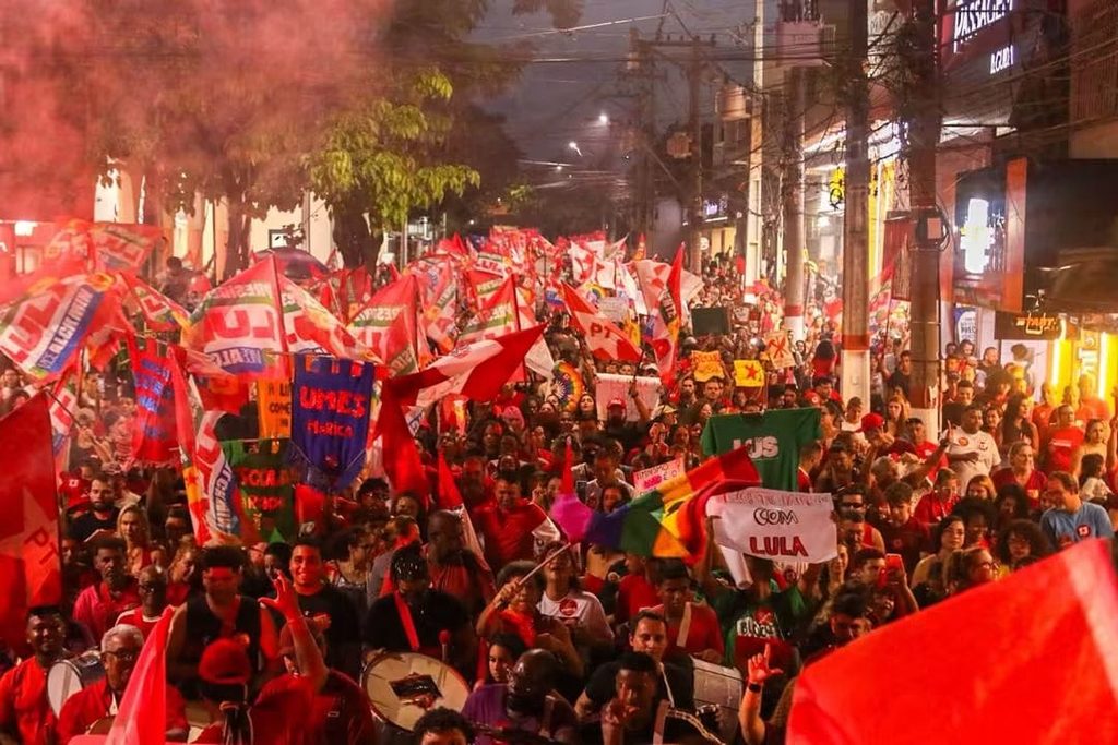 ato pró-lula em Maricá (RJ)