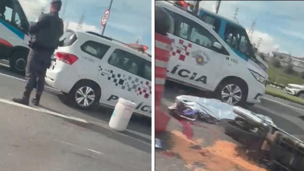 Motociclista morto em acidente no Anel Viário de São José dos Campos é identificado; colisão foi contra trator da Urbam motociclista morre em acidente no anel viário sjc