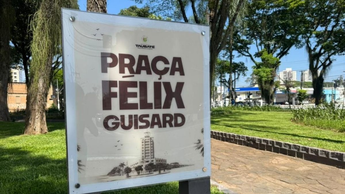 Praça da CTI recebe melhorias de iluminação, conservação e paisagismo em Taubaté praça félix guisard recebe melhorias em taubaté